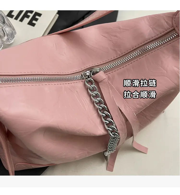 White Korean Style Shoulder Bag for Women — feature 14