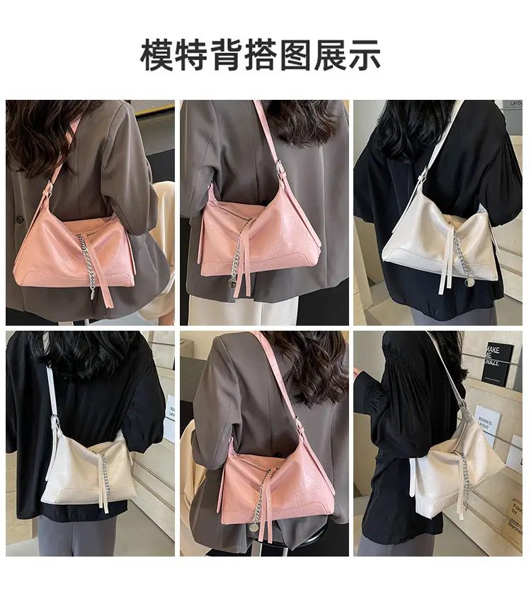 White Korean Style Shoulder Bag for Women — feature 17