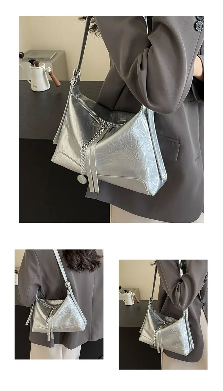 White Korean Style Shoulder Bag for Women — feature 20
