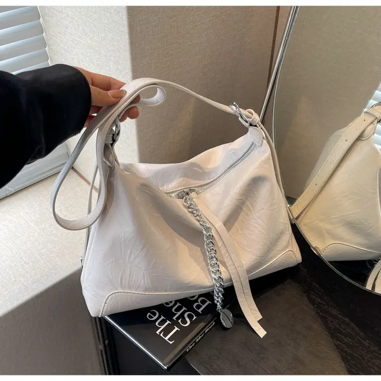 White Korean Style Shoulder Bag for Women — feature 26
