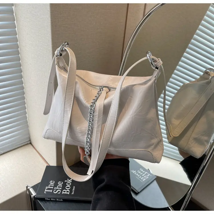 White Korean Style Shoulder Bag for Women — feature 27