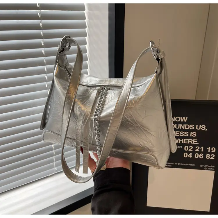 White Korean Style Shoulder Bag for Women — feature 29