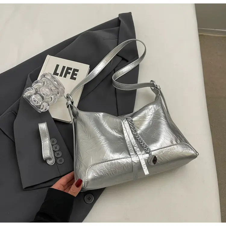 White Korean Style Shoulder Bag for Women — feature 31