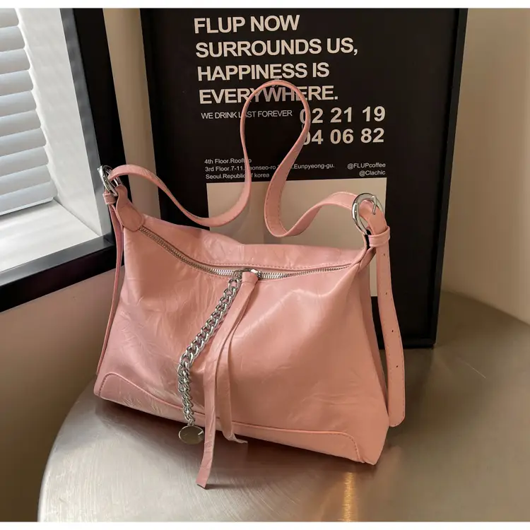 White Korean Style Shoulder Bag for Women — feature 33