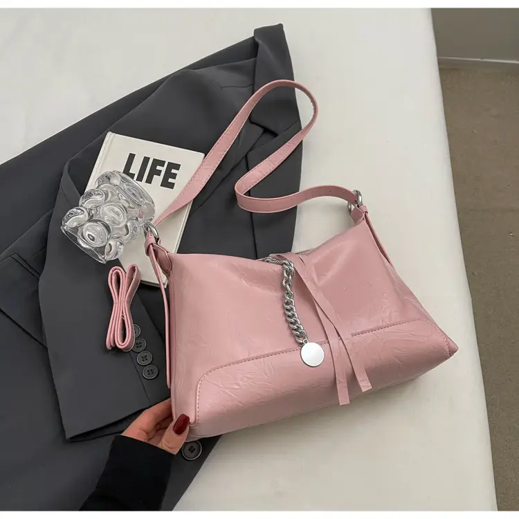 White Korean Style Shoulder Bag for Women — feature 34