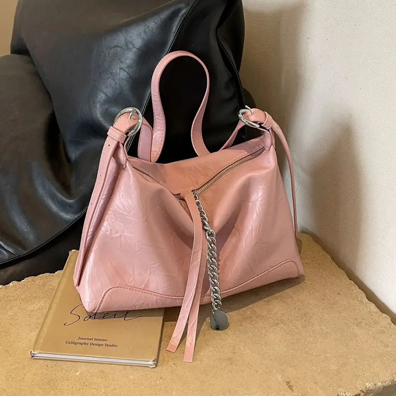 White Korean Style Shoulder Bag for Women