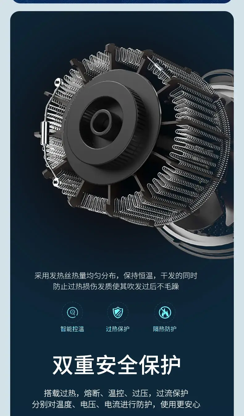 High-Speed Hair Dryer for Salon & Home Use — feature 14