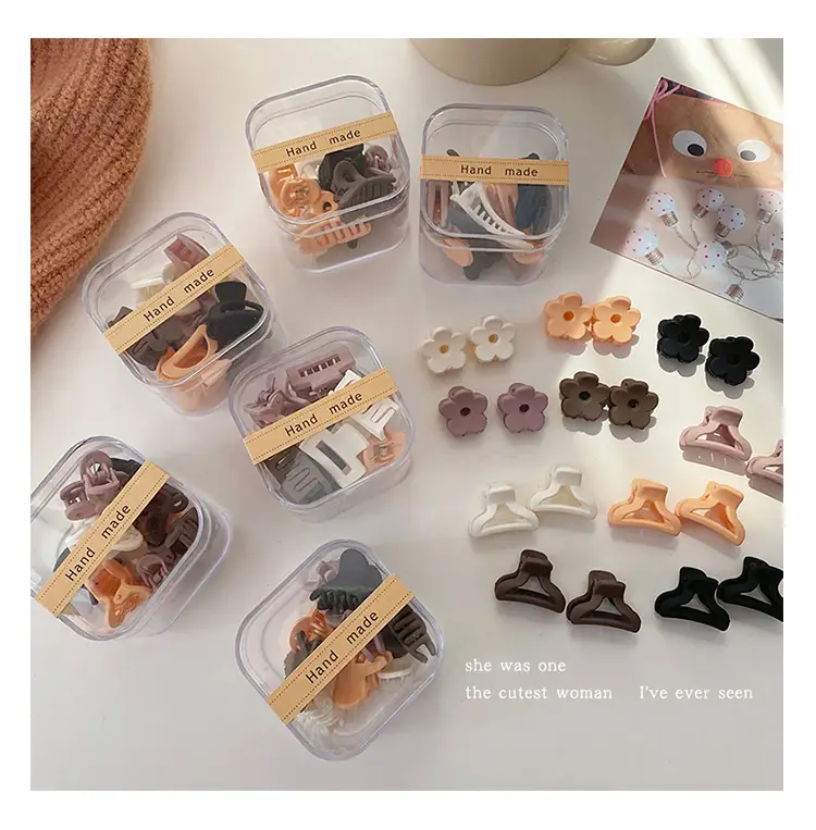 Princess Head Small Grabber Clip Forehead Bangs Clip Side Clip Sweet Headwear Hairpin for Women — feature 8