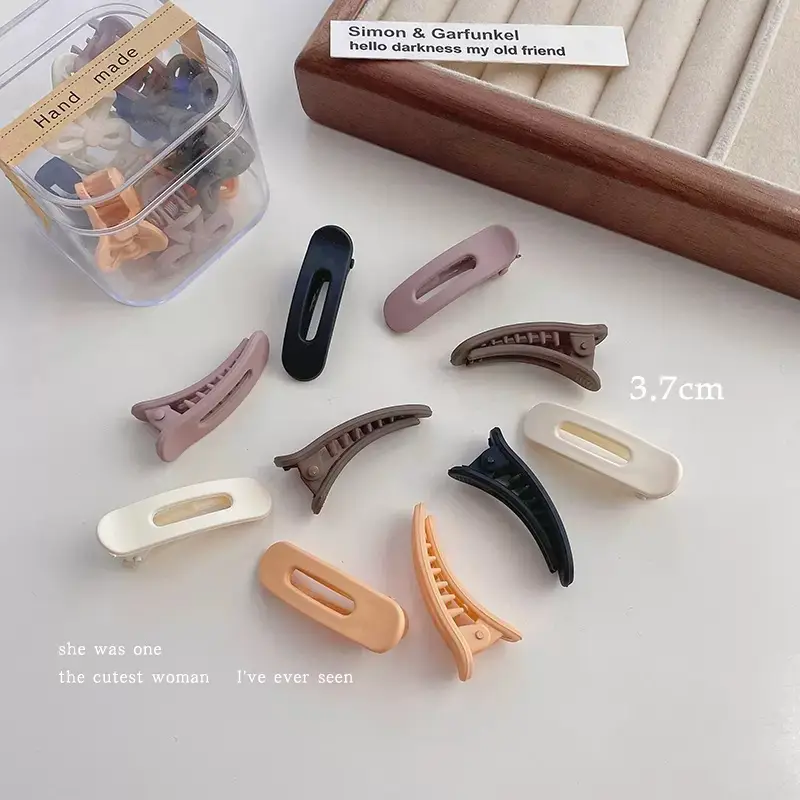 Princess Head Small Grabber Clip Forehead Bangs Clip Side Clip Sweet Headwear Hairpin for Women - Image 7