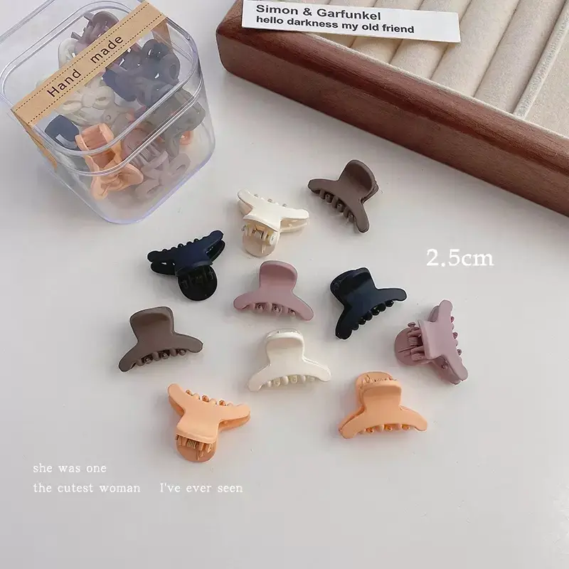 Princess Head Small Grabber Clip Forehead Bangs Clip Side Clip Sweet Headwear Hairpin for Women - Image 8