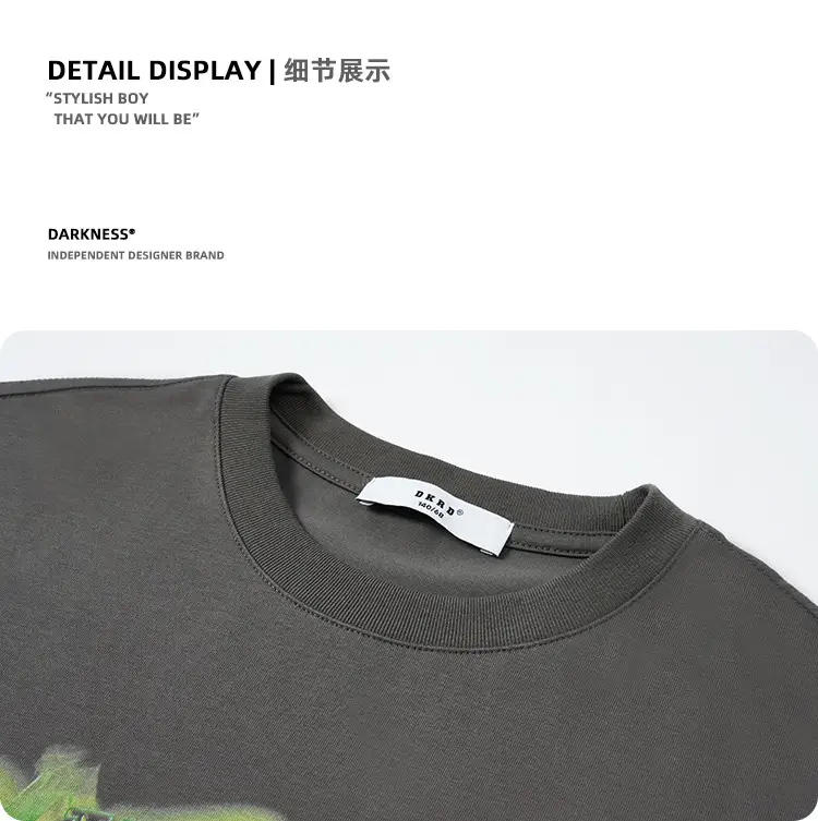 Girls Graphic T-Shirt Green Print 230G — feature 31