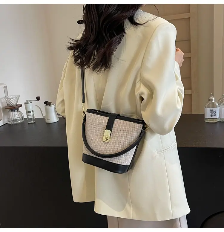 Women's Textured Bucket Bag Shoulder Crossbody 2024 — feature 16
