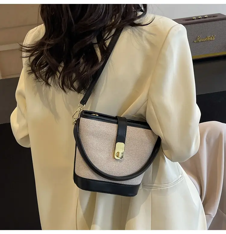Women's Textured Bucket Bag Shoulder Crossbody 2024 — feature 18