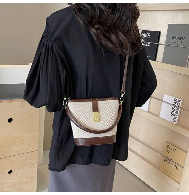 Women's Textured Bucket Bag Shoulder Crossbody 2024 — feature 20
