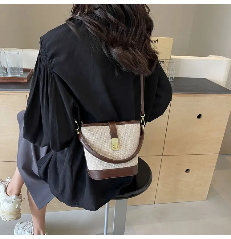 Women's Textured Bucket Bag Shoulder Crossbody 2024 — feature 21
