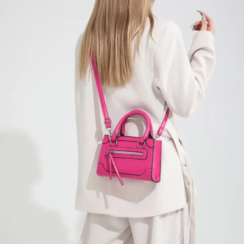 Pink High-End Women's Shoulder Bag 2024 Spring New - Image 10