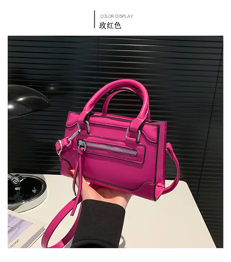 Pink High-End Women's Shoulder Bag 2024 Spring New — feature 28
