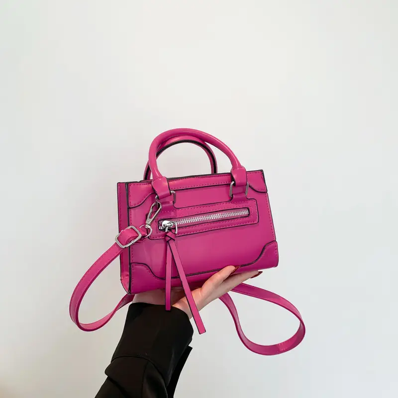 Pink High-End Women's Shoulder Bag 2024 Spring New - Image 6