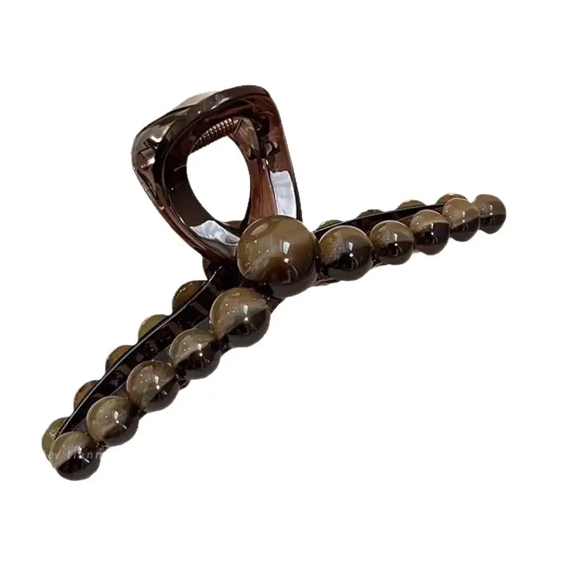 Super High-End Hairpin with Round Beads for Women