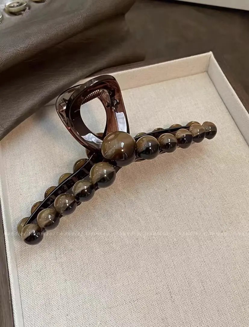 Super High-End Hairpin with Round Beads for Women — feature 9