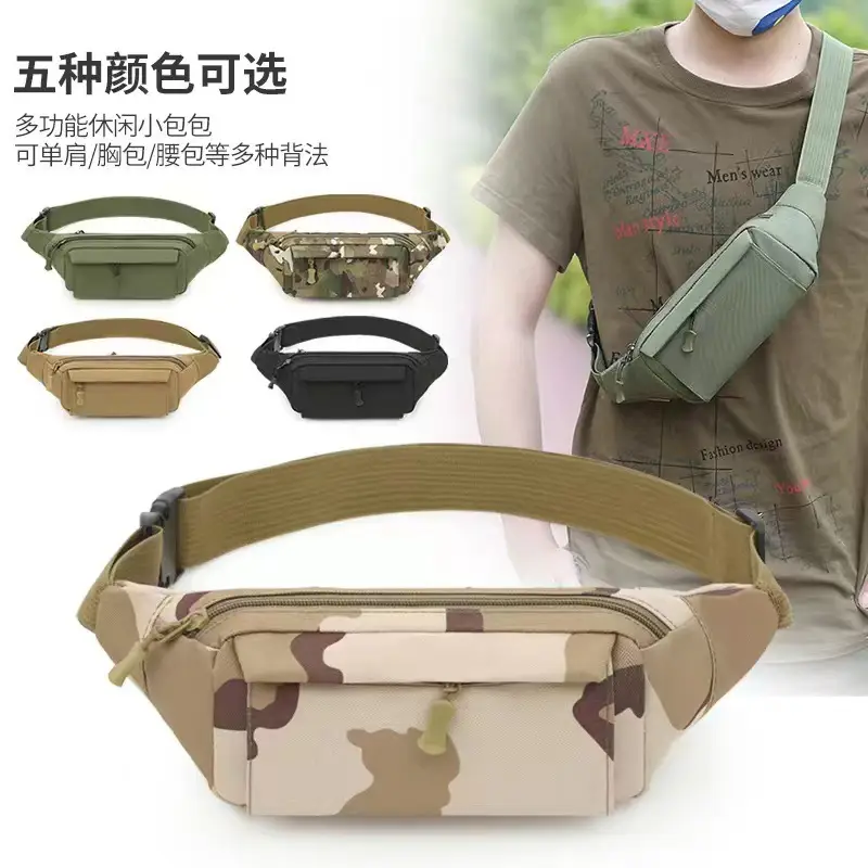 Men's Camo Waist Bag for Work & Outdoor Use - Image 43