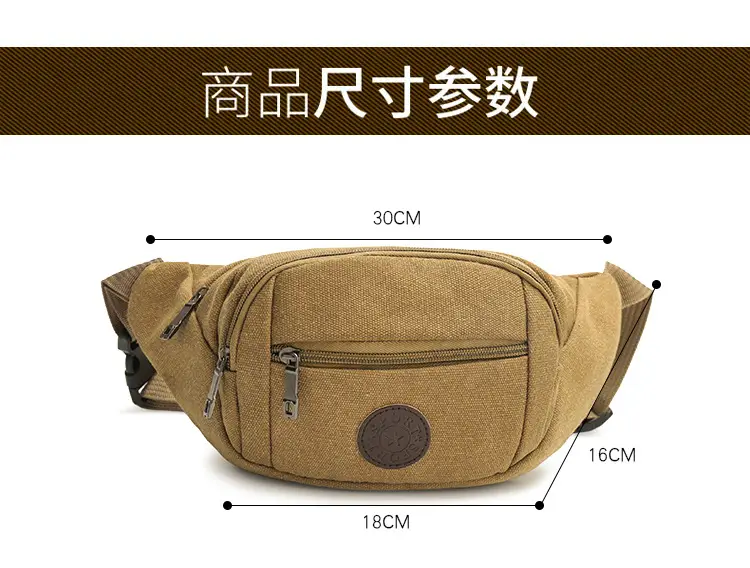 Men's Camo Waist Bag for Work & Outdoor Use — feature 4