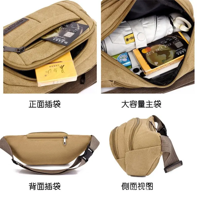 Men's Camo Waist Bag for Work & Outdoor Use — feature 8