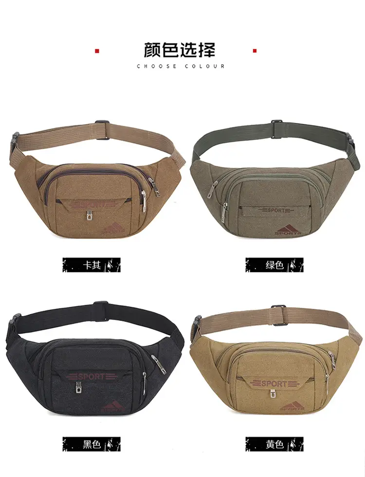 Men's Camo Waist Bag for Work & Outdoor Use — feature 9