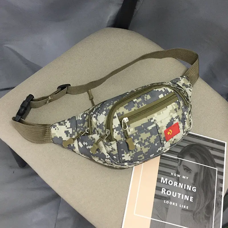 Men's Camo Waist Bag for Work & Outdoor Use - Image 33