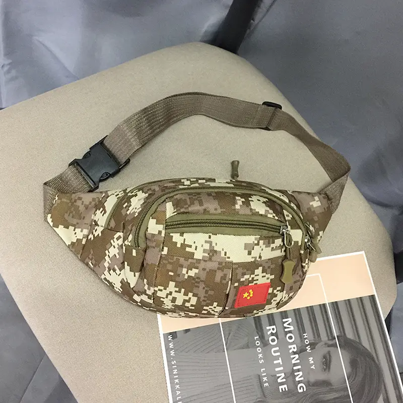 Men's Camo Waist Bag for Work & Outdoor Use - Image 35