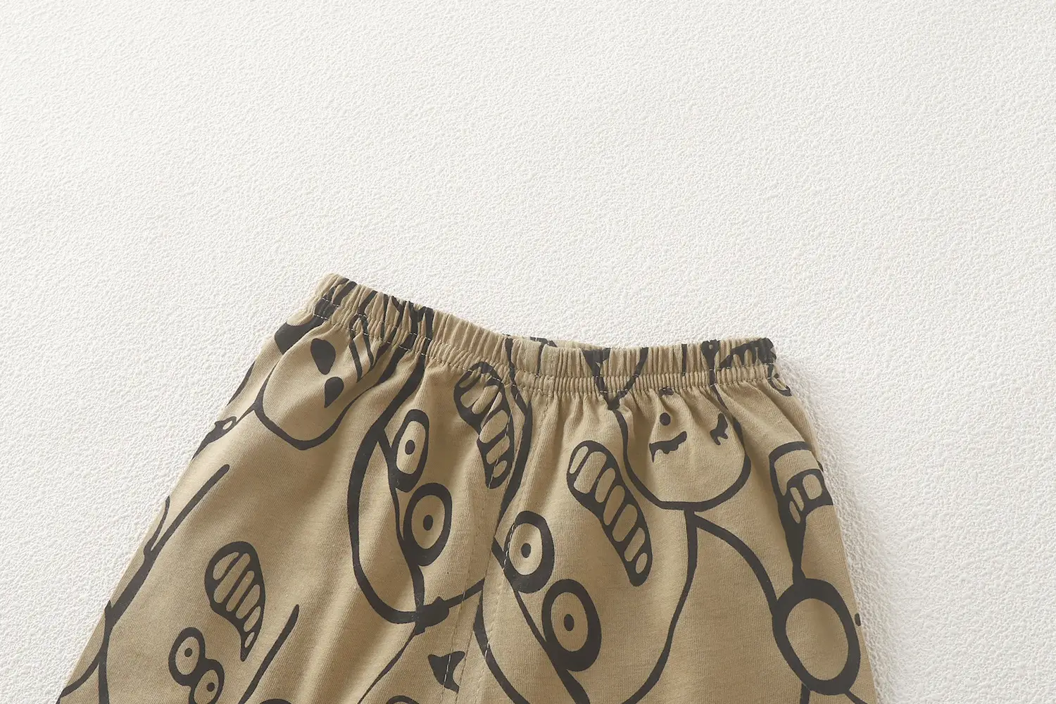 Happy Baby Bunny Print Cotton T-Shirt Shorts Set — feature 10
