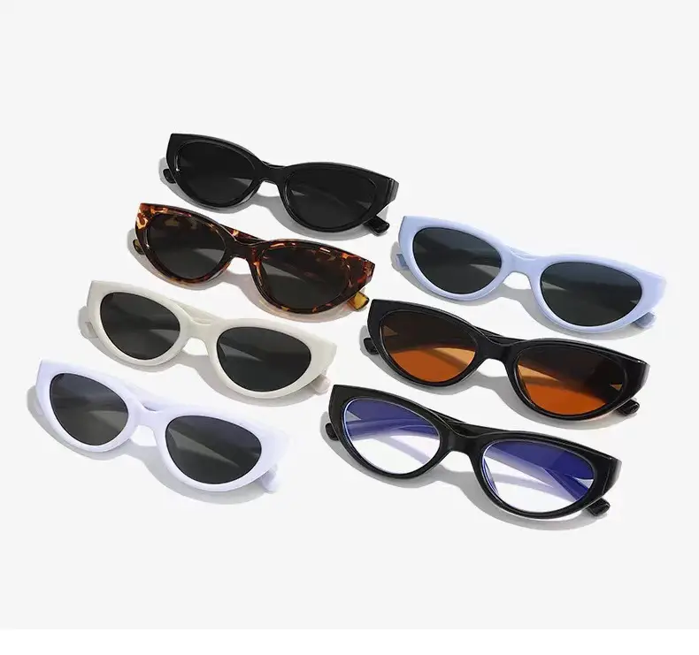 Korean Cat's Eye Sunglasses Black Brown UV Protection β feature 7