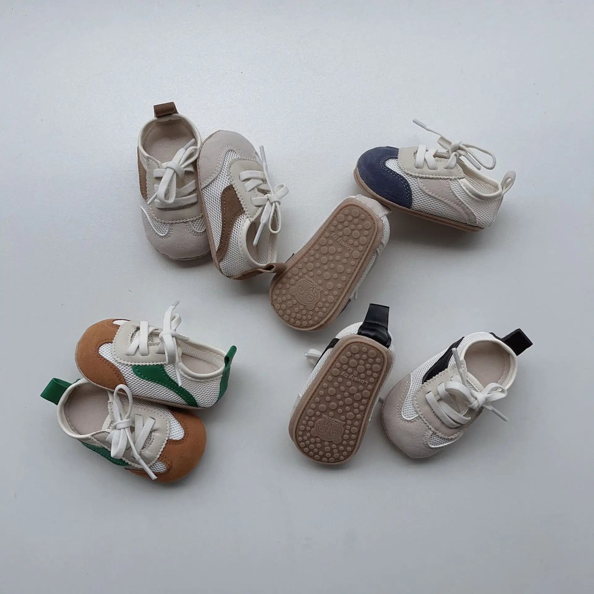 Baby Mesh Sandals White Green Blue Non-Slip — feature 13