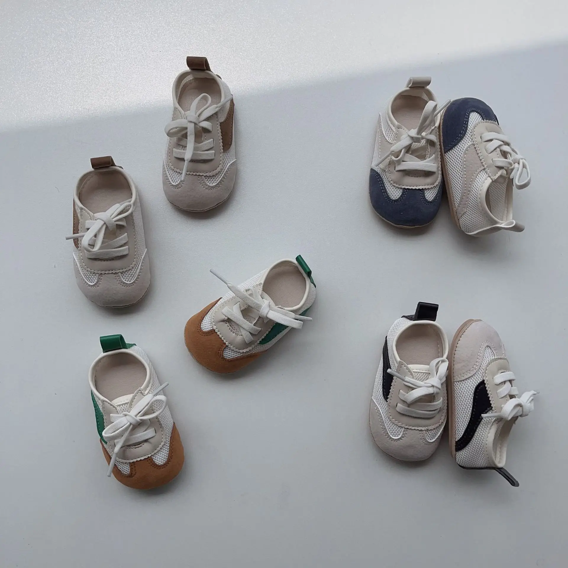 Baby Mesh Sandals White Green Blue Non-Slip — feature 17