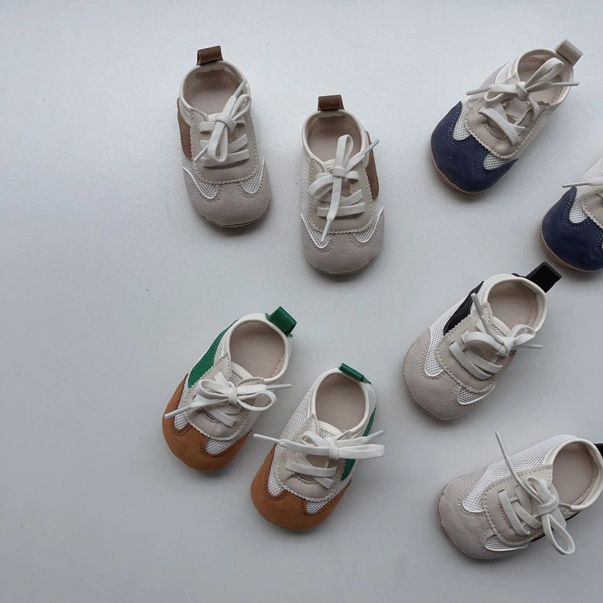 Baby Mesh Sandals White Green Blue Non-Slip — feature 20