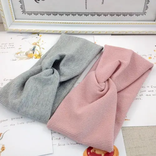 Brown Cotton Hair Band Thread for Women — feature 10