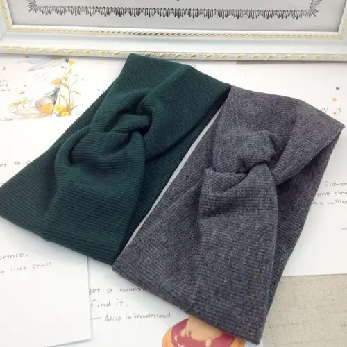 Brown Cotton Hair Band Thread for Women — feature 13