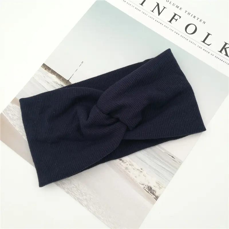 Brown Cotton Hair Band Thread for Women - Image 10