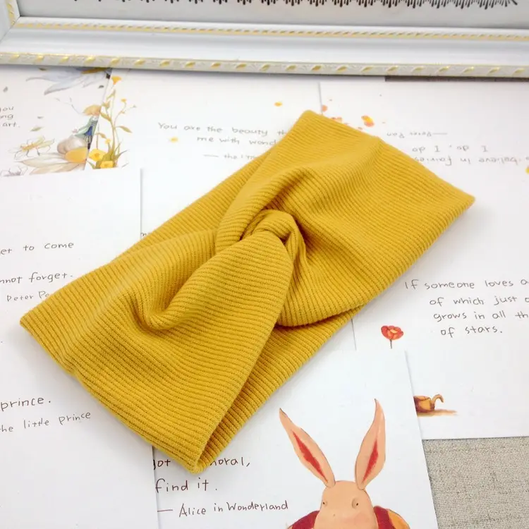 Brown Cotton Hair Band Thread for Women - Image 5