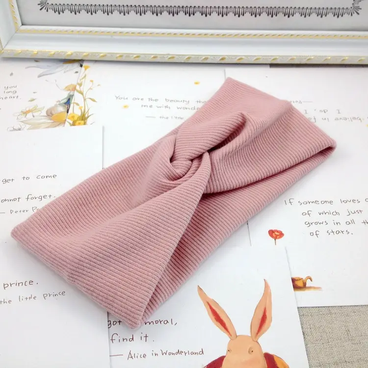 Brown Cotton Hair Band Thread for Women - Image 6