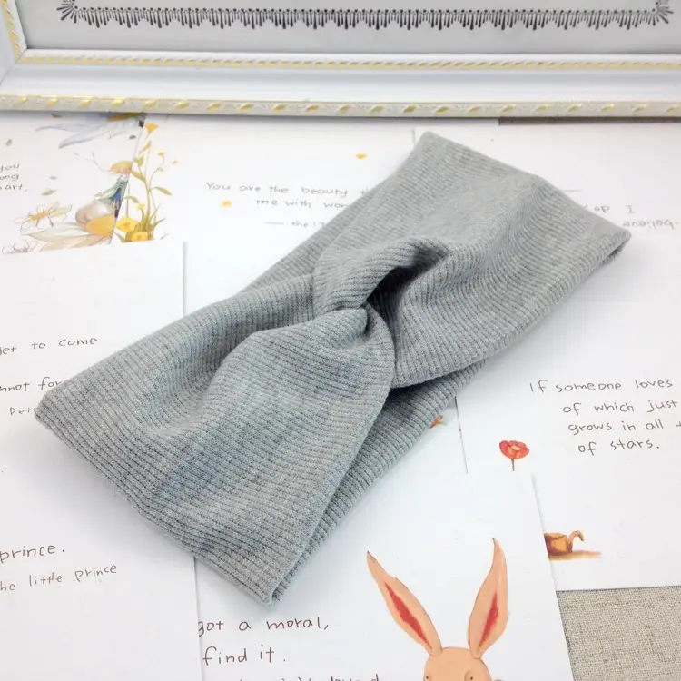 Brown Cotton Hair Band Thread for Women - Image 7