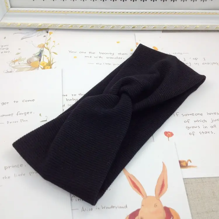 Brown Cotton Hair Band Thread for Women - Image 8