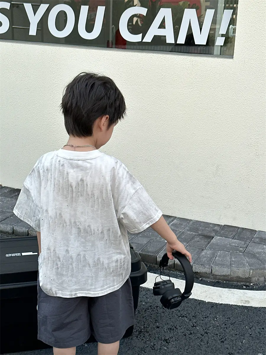 Boys Summer T-Shirt Kids Shorts Loose Cotton 2025 - Image 6