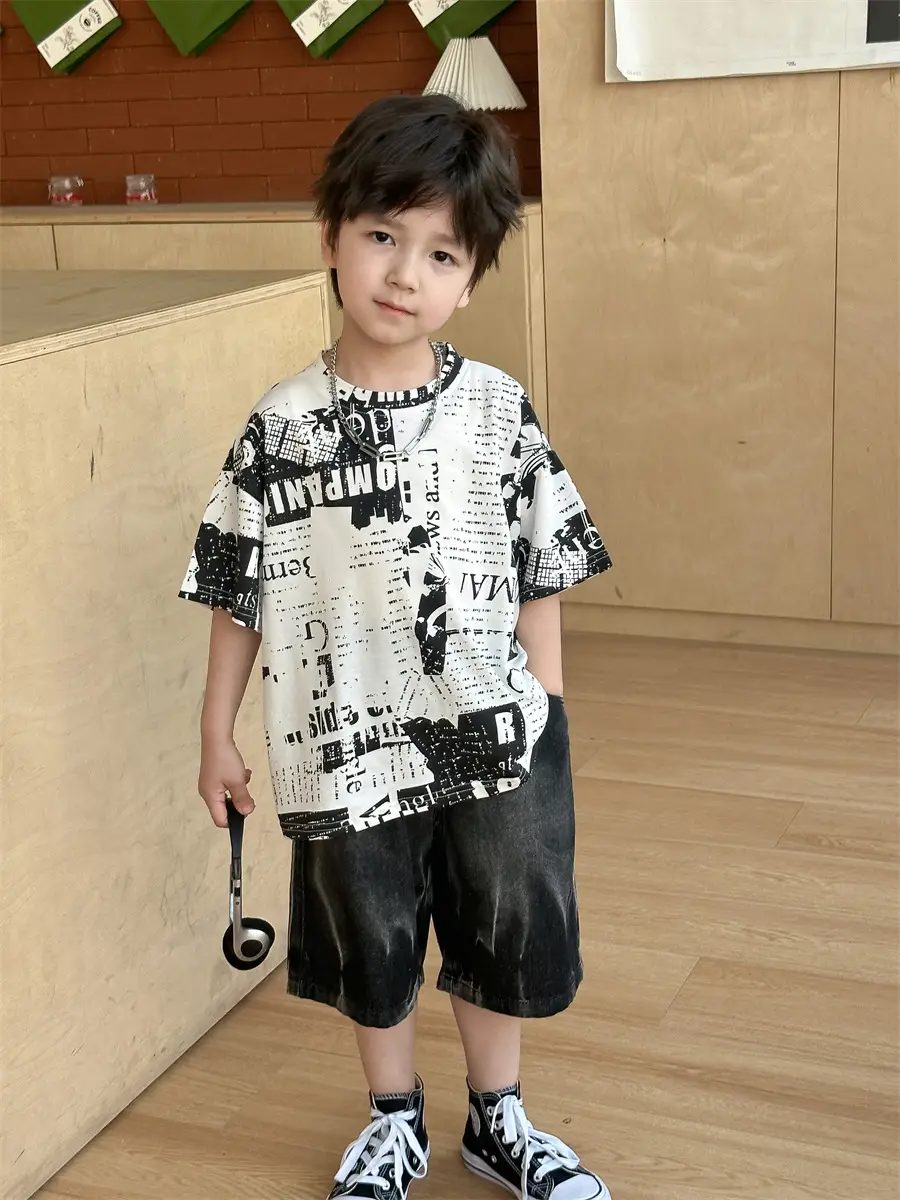 Baby's Printed T-Shirt Set Summer 2025 — feature 15