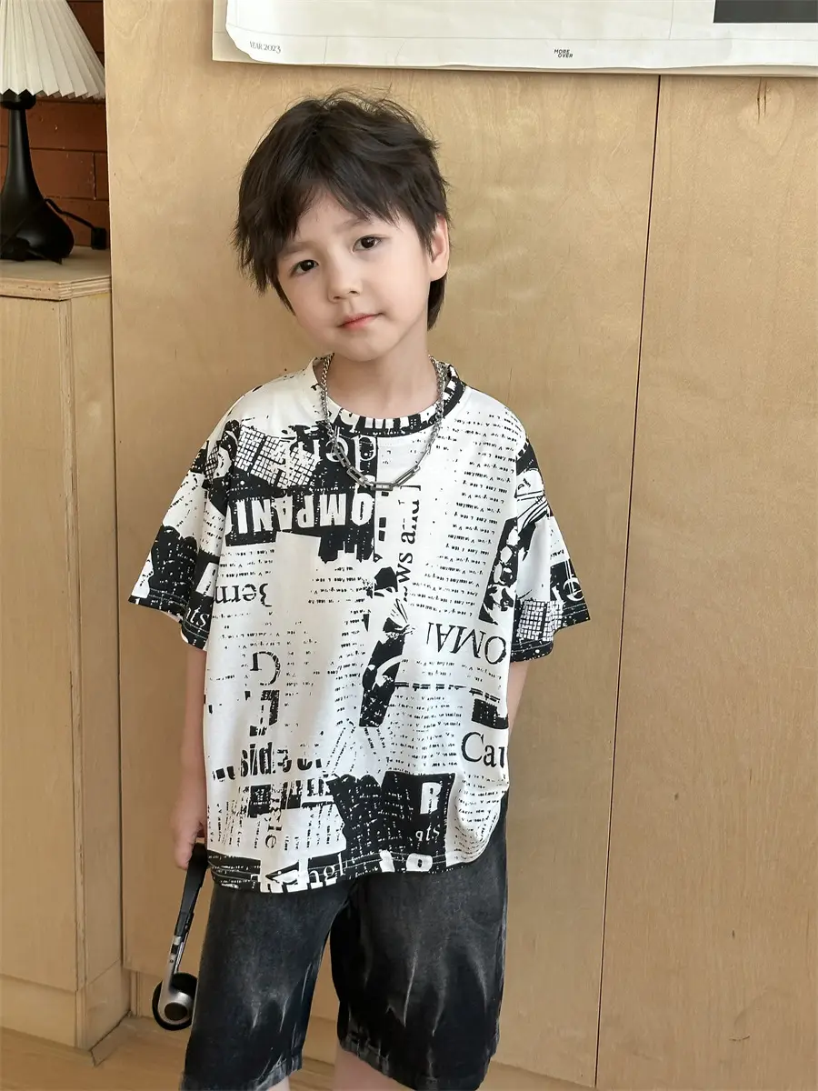 Baby's Printed T-Shirt Set Summer 2025 — feature 7