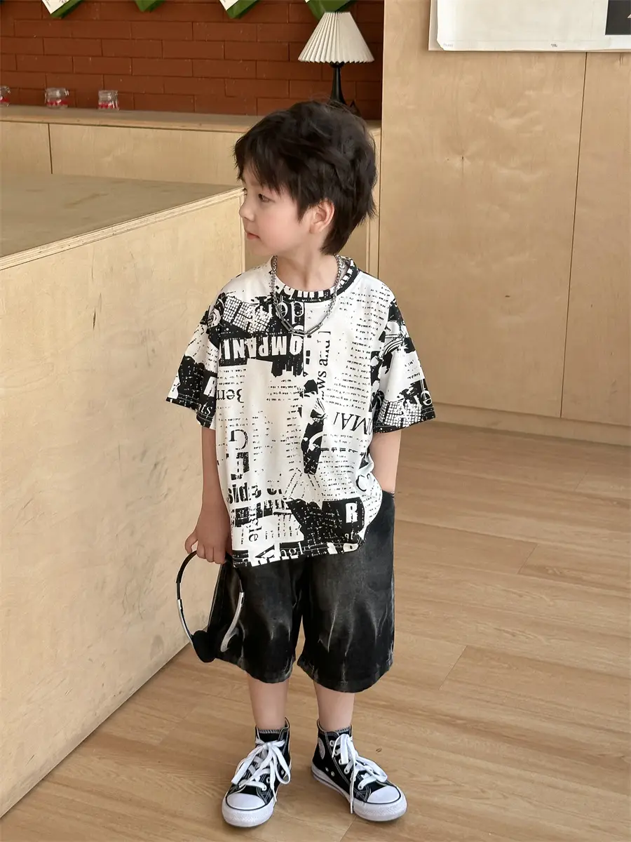 Baby's Printed T-Shirt Set Summer 2025 — feature 8