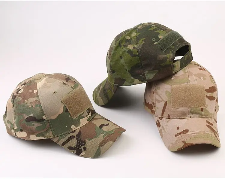 Camouflage Special Forces Military Fan Cap Velcro — feature 20