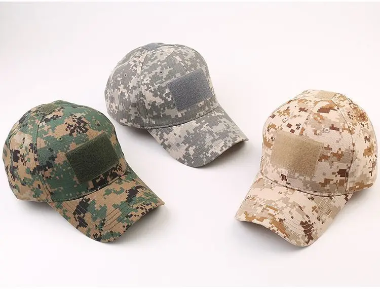 Camouflage Special Forces Military Fan Cap Velcro — feature 21
