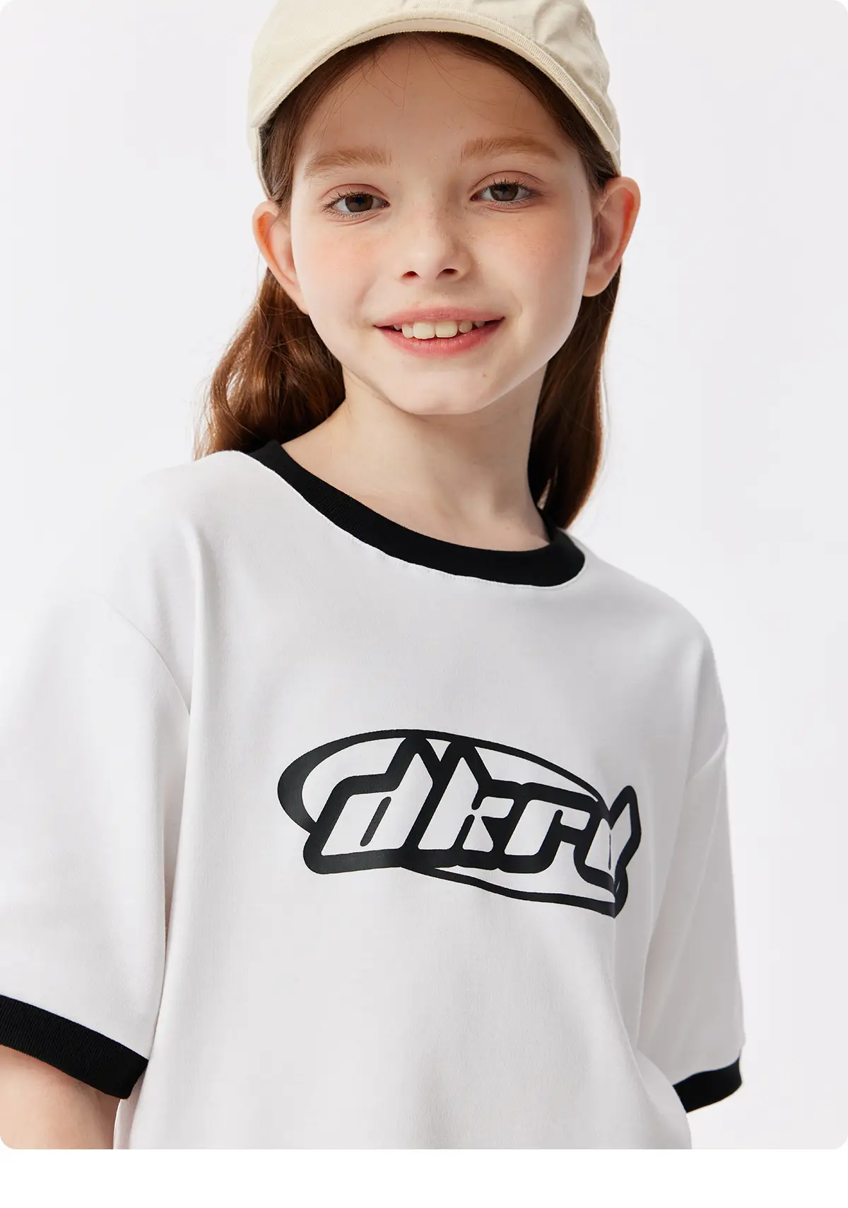 Black DK Kids Shorts with Graphic Print — feature 25