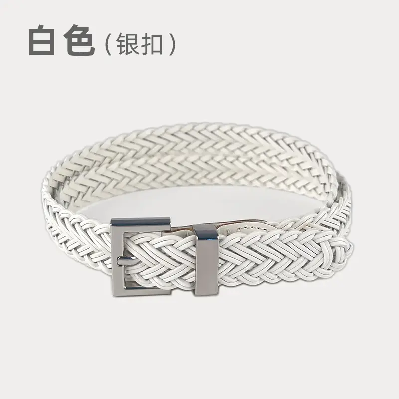 26761-white (silver buckle)